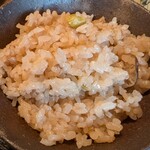 そば処 上代 - 炊き込みご飯