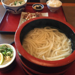 和風料理　金比羅亭 - 釜揚げうどん