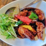 広華 - 広華オリジナル黒酢の酢豚