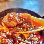 広華 - 鉄鍋入り麻婆豆腐・激辛