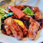 広華 - 広華オリジナル黒酢の酢豚