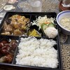 中国料理 龍門 - 日替わり(焼きそばと肉団子甘酢)
