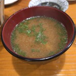 魚虎 - 味噌汁
