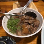 魚虎 - おかわりの牛スジ