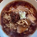 大江戸 - ラーメン（特大かため）