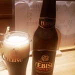 もつ焼き 煮込み 楓 - 黒ホッピー