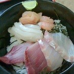 Jiza Kana Koubou - 141022新潟　地魚工房　海鮮丼530円