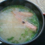 Jiza Kana Koubou - 141022新潟　地魚工房　味噌汁110円