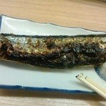 晩杯屋 - 141031東京　晩杯屋大山店　新サンマ塩焼き150円