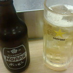 晩杯屋 - 141031東京　晩杯屋大山店　ホッピー370円