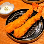 ニューベイブ - プレミアム食べ比べパック2人前のエビフライ