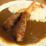 瑠美 - エビフライカレー(９００円)