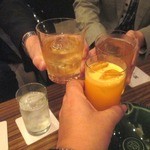 バーアルディ - 友人達と乾杯！　2014/11月