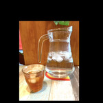 狭山カレー工房 りとるほっと。 - サービスのお水とアイスアールグレイティー　byまみこまみこ