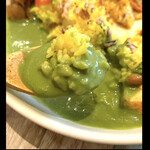 狭山カレー工房 りとるほっと。 - 抹茶カレー　byまみこまみこ