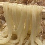 手打ちうどん 上を向いて - うどん