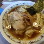 春木屋 - ワンタンメン　しょうゆ　1200円