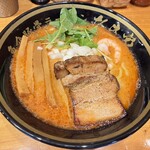 魚介豚骨ラーメン　あき家 - 味噌(魚介豚骨）ラーメン