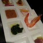 代官山 花壇 笑龍 渋谷西武店 - 前菜盛り合わせ