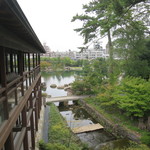 蘇山荘 - 先の方に見えるのが徳川園