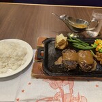 ハングリータイガー - ランチオリジナルハンバーグ(レギュラーご飯大盛り)