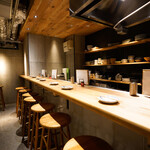 焼鳥やおや - カウンター