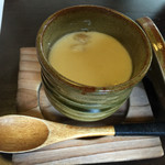 燻り豆腐　母袋工房　豆腐湯葉料理　奥の奥 - 豆乳茶碗蒸し