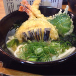 手造りうどん 楽々 - 天わか