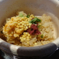RESTAURANT 1899 OCHANOMIZU - 薬味をのせて