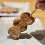 焼鳥 はちまん - しそ巻き