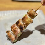 焼鳥 はちまん - アスパラ巻