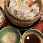 慶雲 - 【'25.10】豚ロースと蒸し野菜