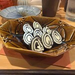 みち楽 - チーズと生ハムのいそべ巻