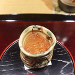 御幸町 田がわ - 新いくらの茶碗蒸し