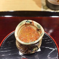 御幸町 田がわ - 新いくらの茶碗蒸し