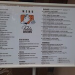 TEDDY BROWN - 外に出てるMENU