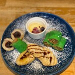Cafe&Restaurant Rindu BALI - デザートプレート