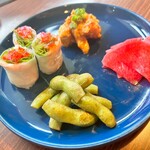 Cafe&Restaurant Rindu BALI - 前菜3種盛り