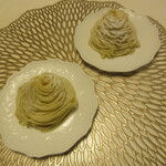 カスミ - 金粉を乗せました。