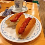 コメダ珈琲店 - ホットドッグ
