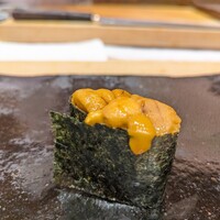 銀座 すし傳 - ムラサキウニ軍艦