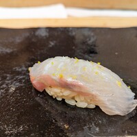 銀座 すし傳 - スズキ