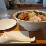 リアスキッチン - 2025年8月3日　三陸磯ラーメン