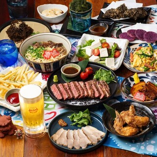 定番沖縄料理から創作メニューまで！