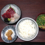 高はし - お刺身定食 ¥1,500