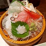 酒と食遊人 みなと - 刺身桶盛り