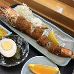 아키야 - ジャンボエビフライ