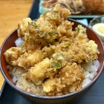 아키야 - ミニかきあげ天丼