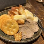 若鳥焼き もばら - 料理写真:レバーペースト