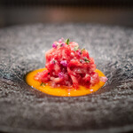 北海道焼肉 北うし - 黒毛和牛ユッケ